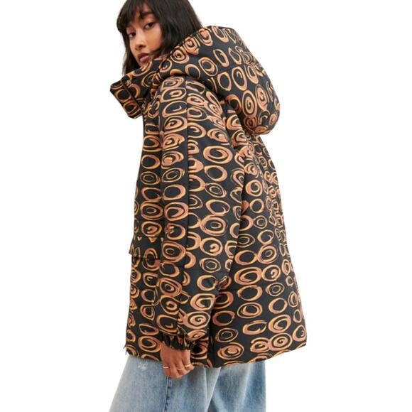 Find Me Now x Free People Nova Puffer Jacket Coat Size S/M - Picture 7 of 15